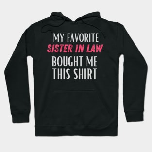 World's best sister-in-law sister in law shirts cute with flowers Hoodie